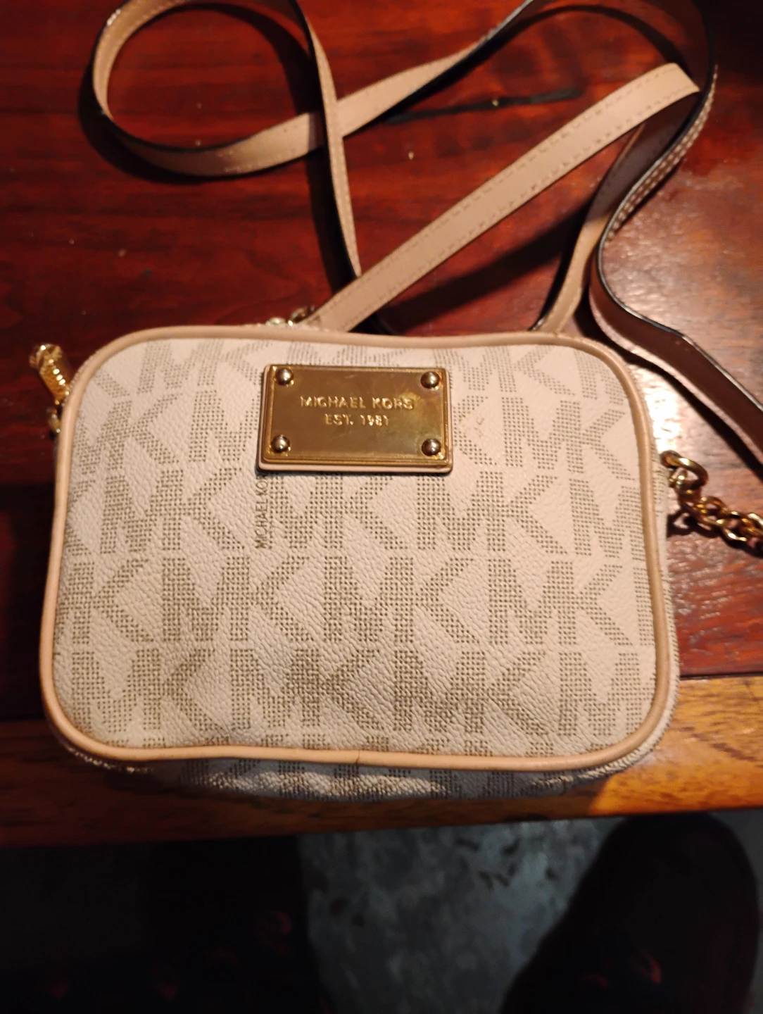Michael Kors MK Logo Crossbody Bag