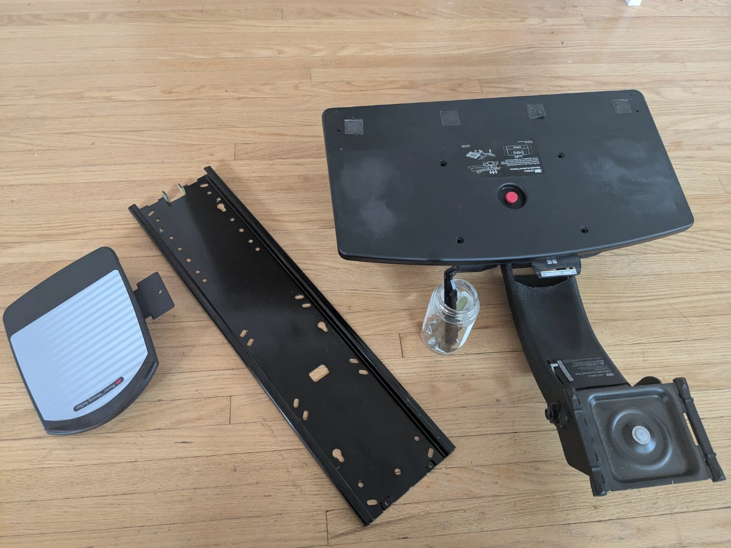 3M KP200LE Adjustable Keyboard Platform with Gel Wrist Rest - photo 2