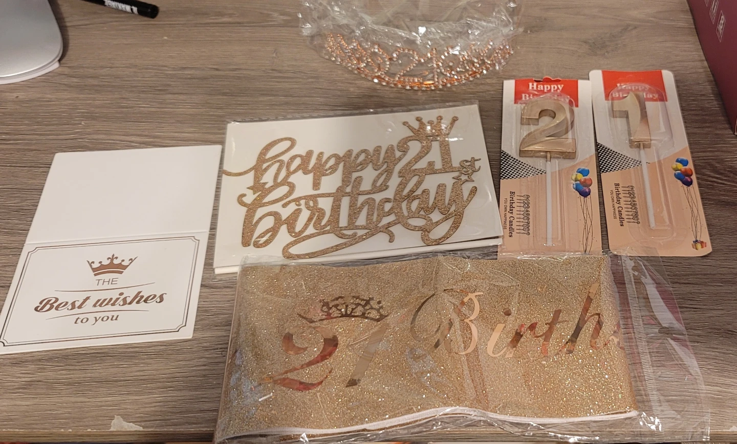 New 21st Birthday Decorations - photo 3