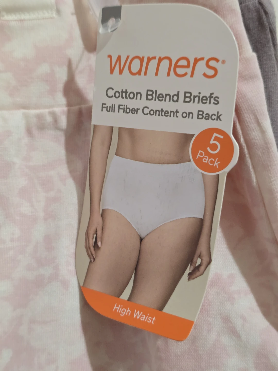 Warners Cotton Blend High Waist Briefs 5 Pack Size L - photo 5