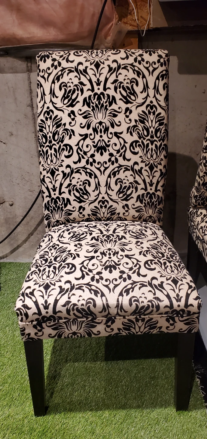 Set of 6 Stoney Creek Furniture Damask Print Dining Chairs - photo 2
