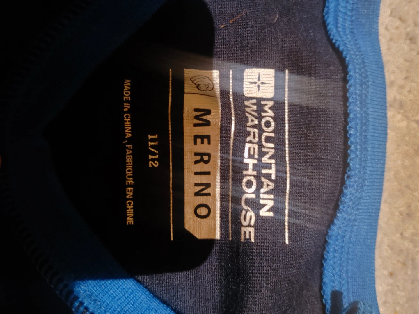Mountain Warehouse Marino Wool shirt Size 11/12 - photo 2