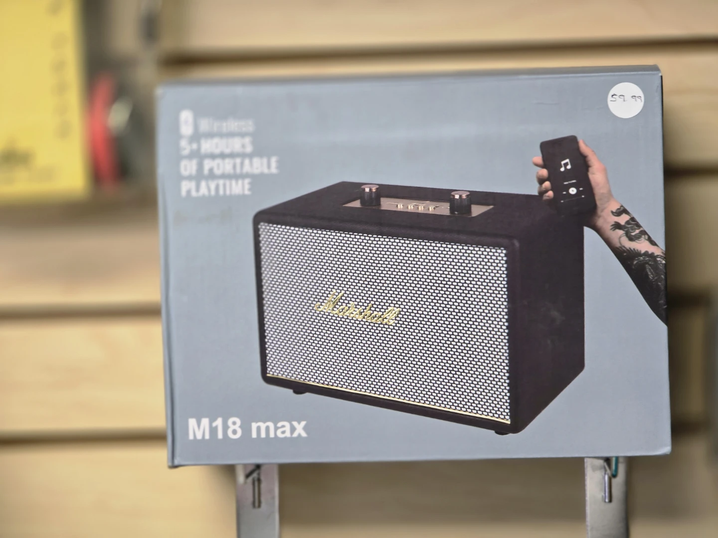 Marshall M18 max Portable Bluetooth Speaker