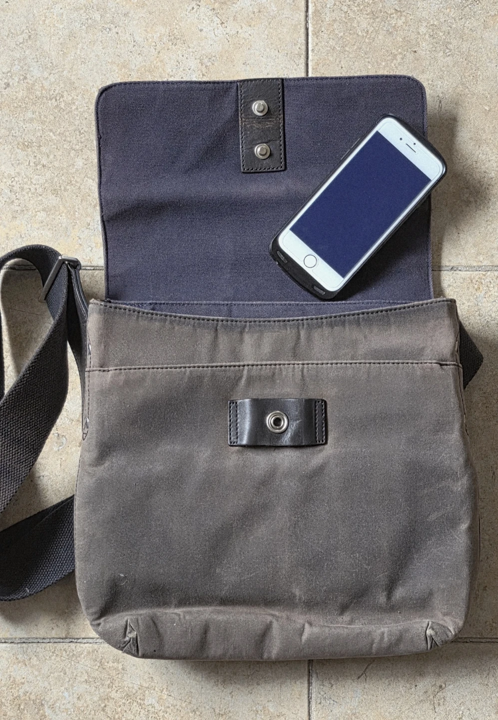 Jack Spade Waxed Canvas Messenger Bag - photo 2