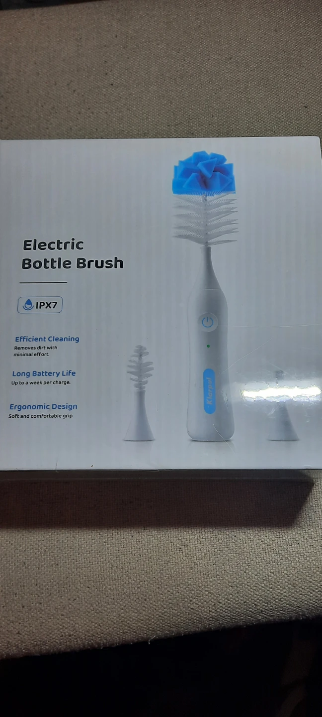 Sealed Klarpul Electric Bottle Brush Set 🥕