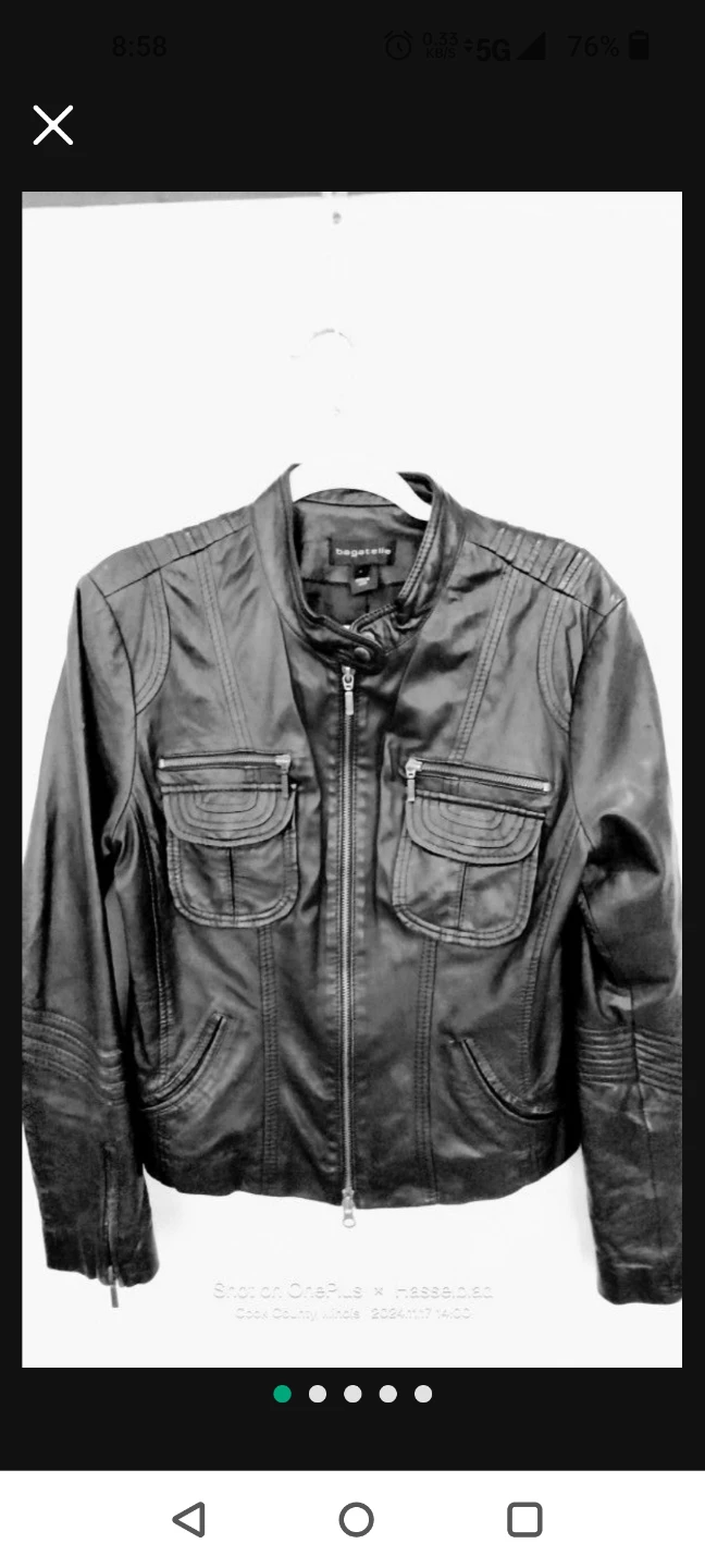 Bagatelle Genuine Leather Jacket