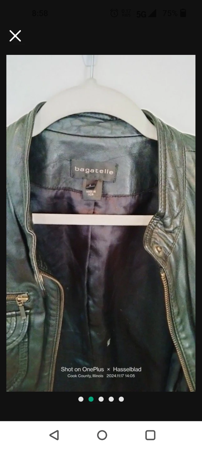 Bagatelle Genuine Leather Jacket - photo 5