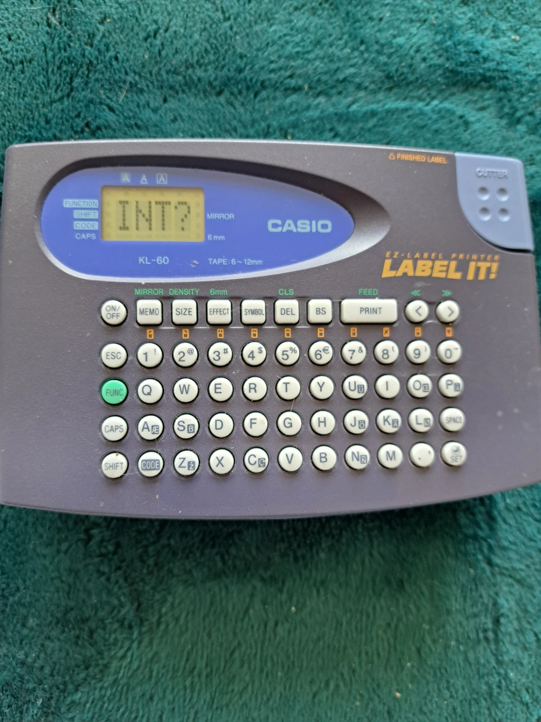 Casio KL-60 EZ-Label Printer - photo 3