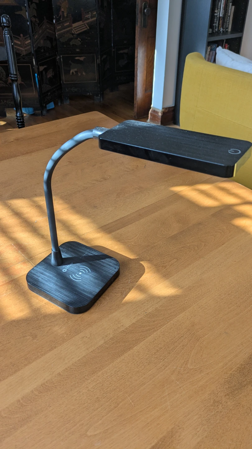 Ollite LED Desk Lamp with built in charger