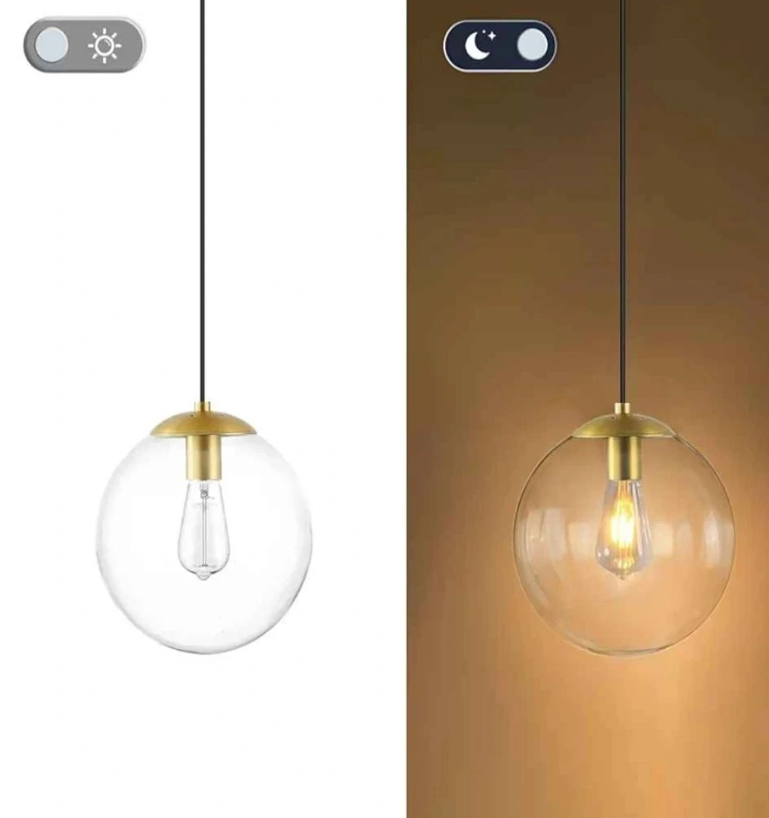 Globe Pendant Light Fixture - photo 2