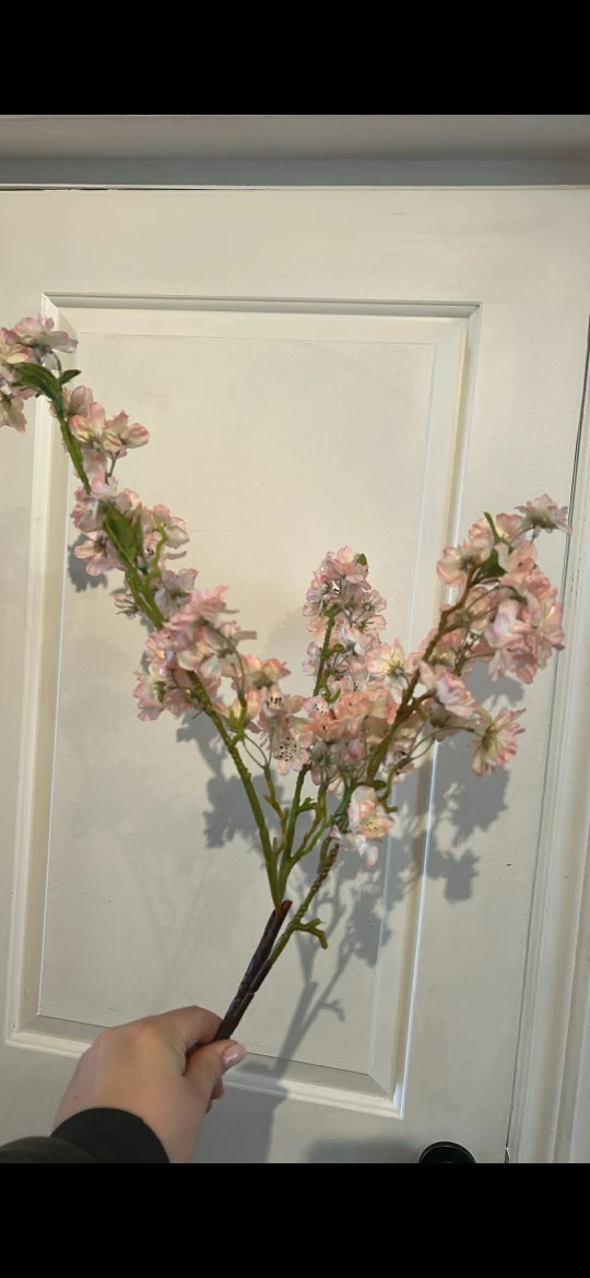 Pink Cherry Blossom Stems (Set of 4)