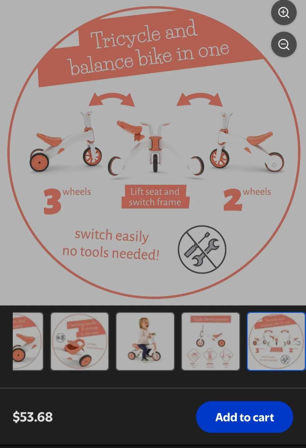 Chillafish Tricycle and Balance Bike in One - photo 4