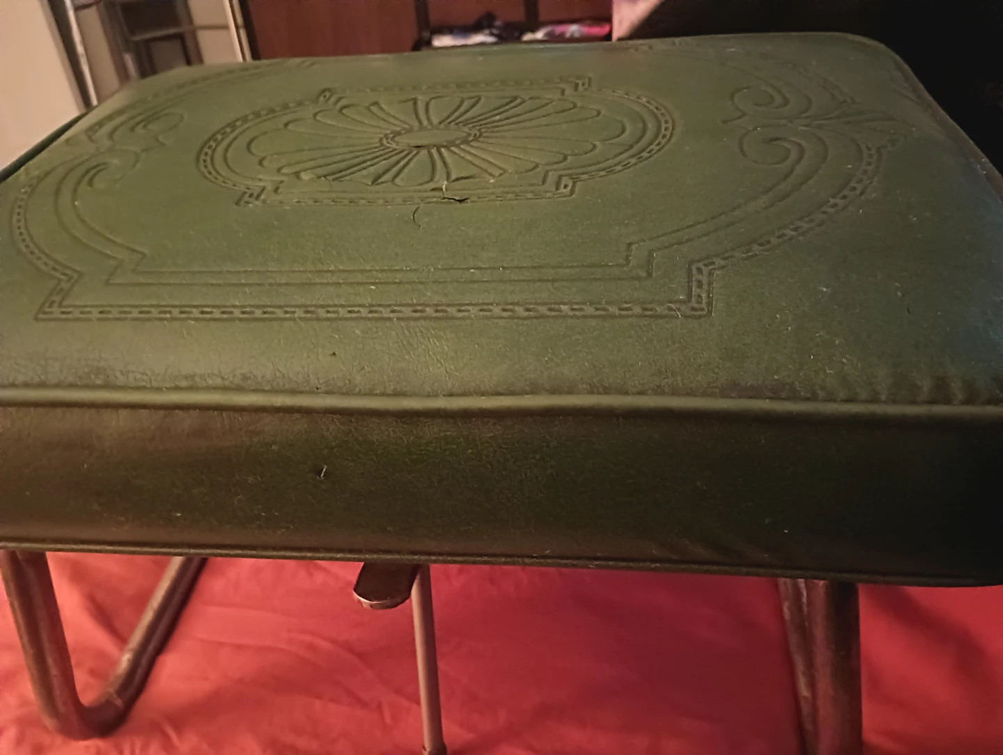 Laz-E-Rest Adjustable Hassock Footstool