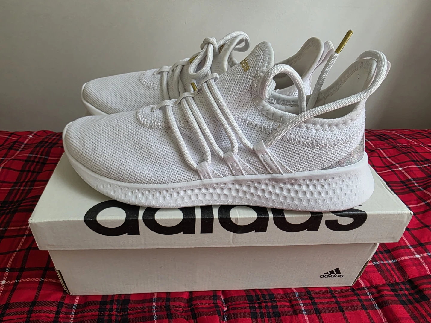 Adidas Puremotion Adapt 2.0 White Women's Shoes Size 7.5