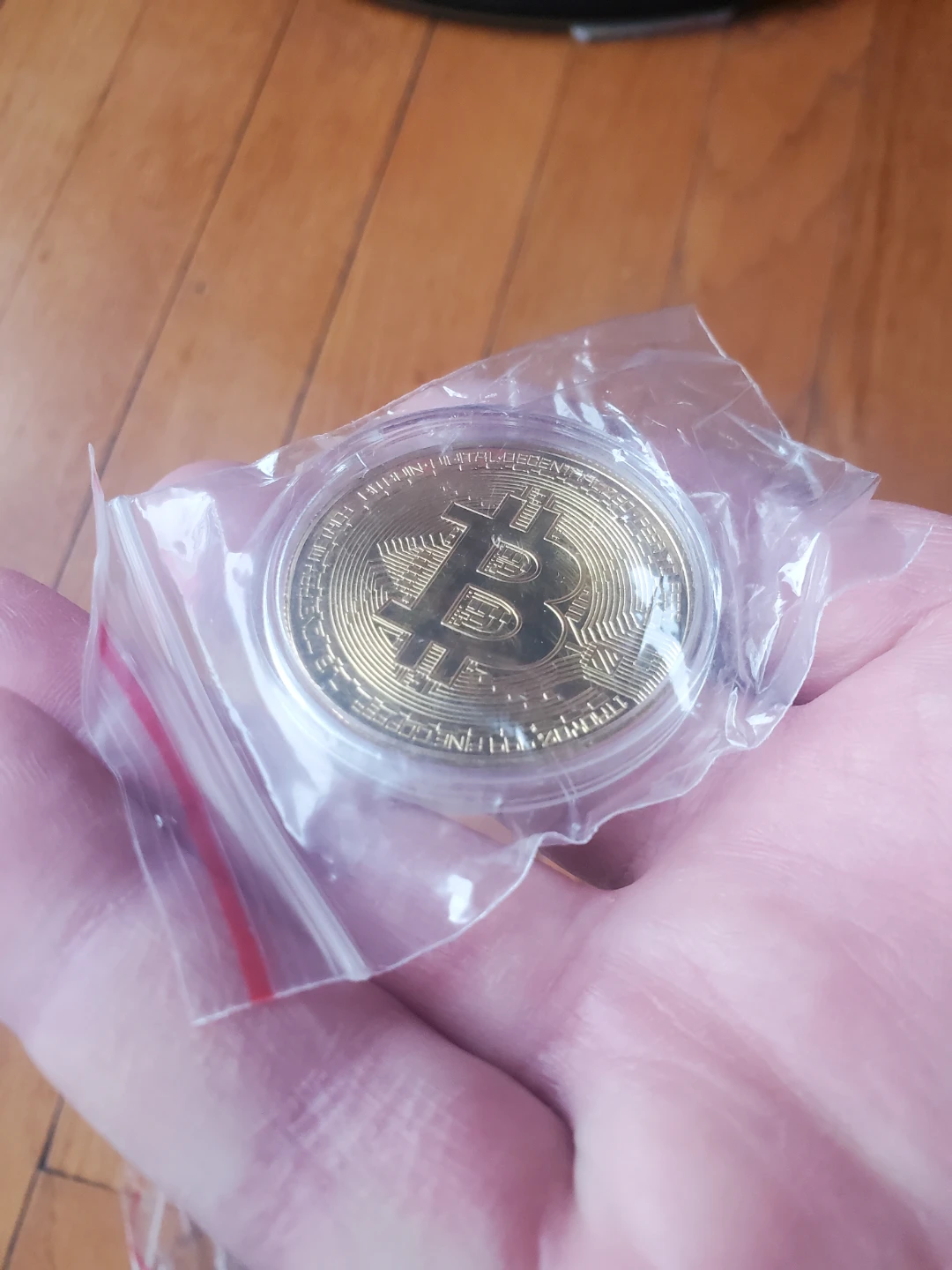 BITCOIN IN A CAPSULE BRAND NEW