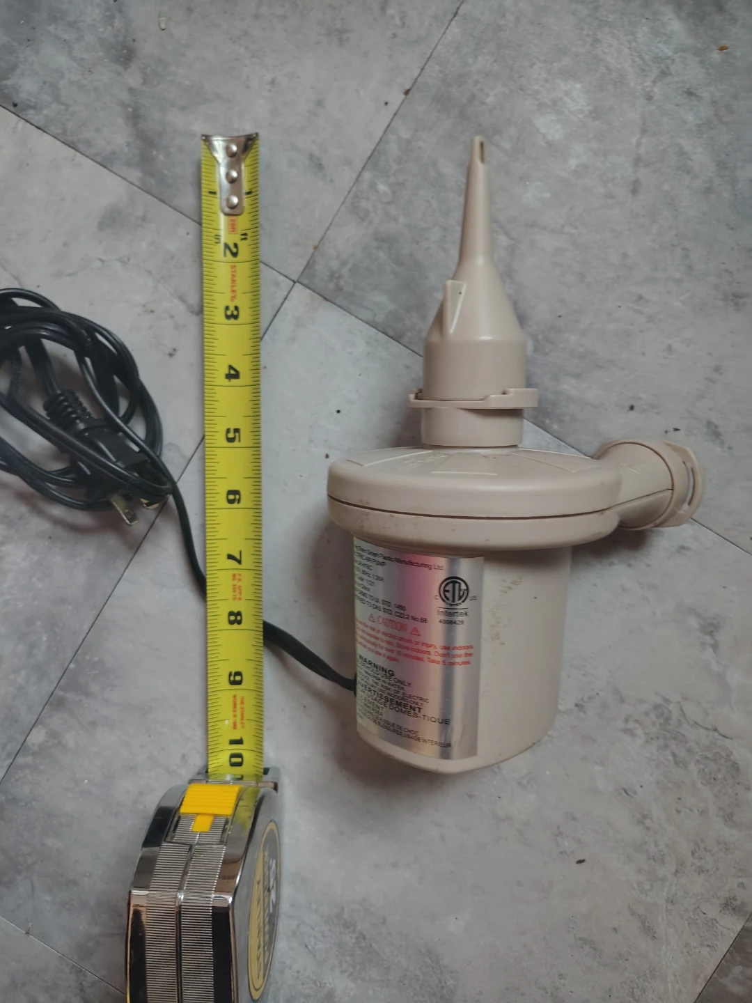 Sure-Grip Electric Air Pump - photo 2