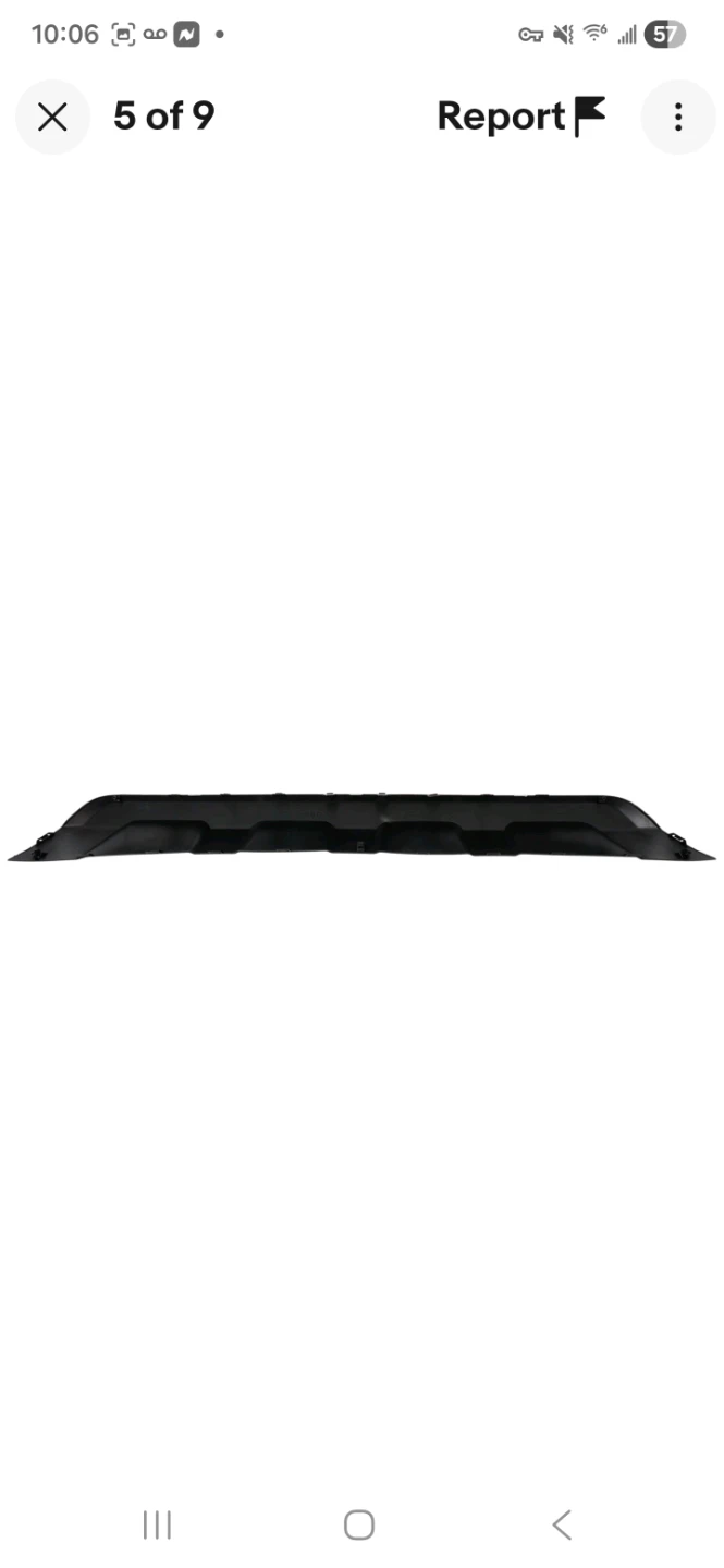 Bumper Face Bar Trim Pad Rear  Kia Sorento 2021-2023