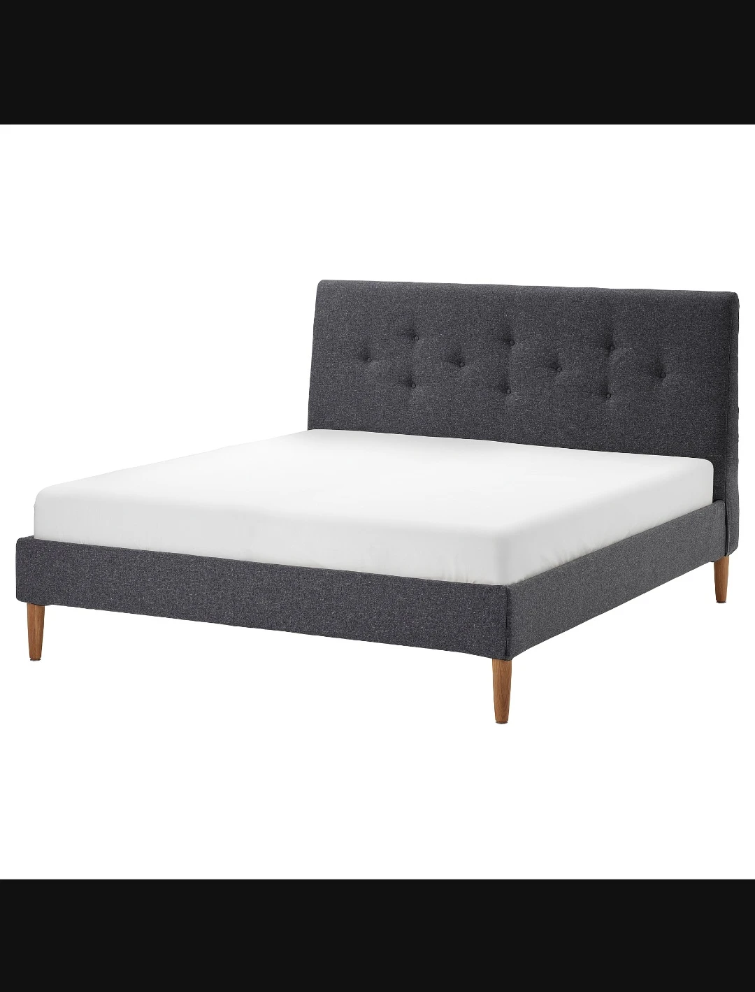 Bed - Grey king size