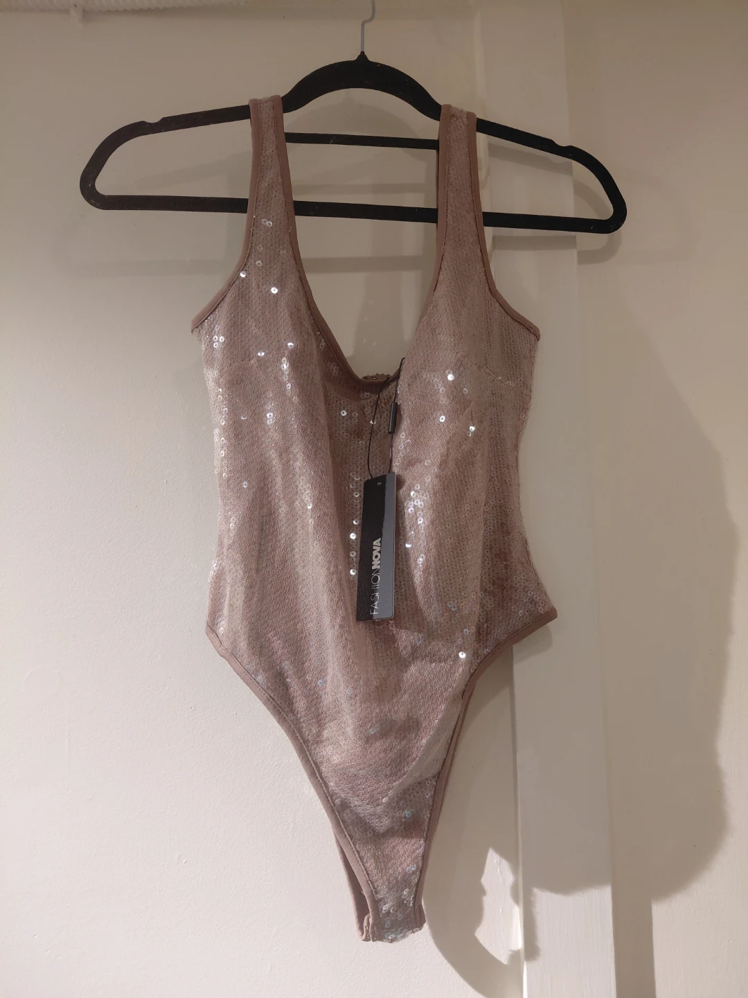 Fashion Nova Sequin Bodysuit