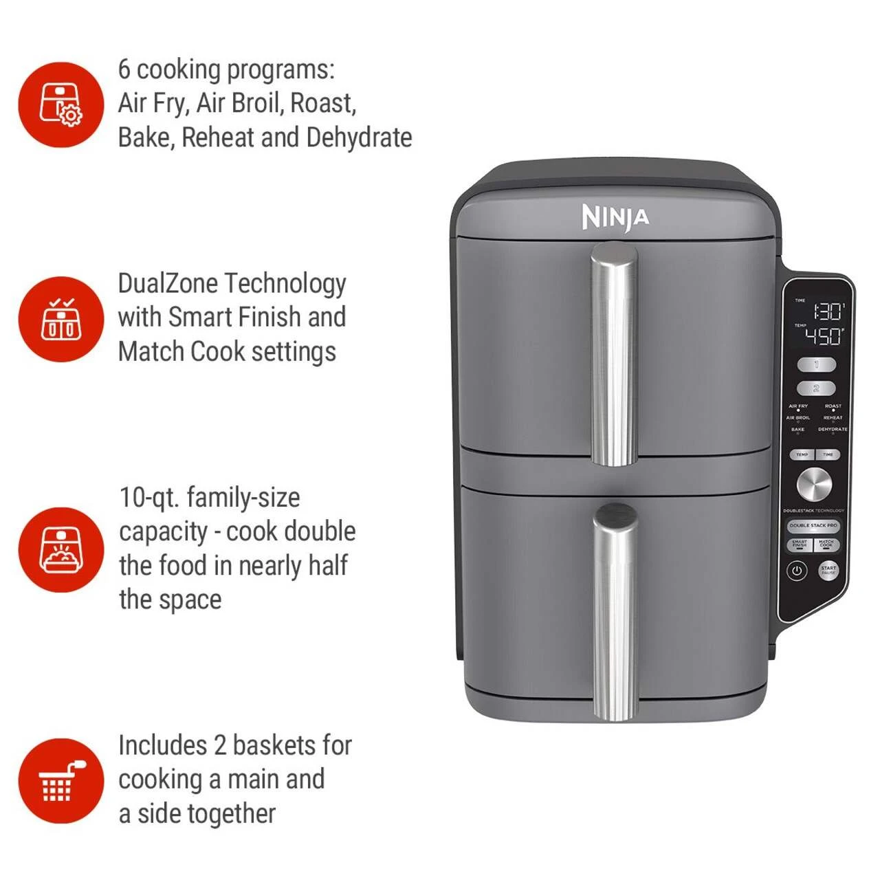 New Ninja DualZone Air Fryer