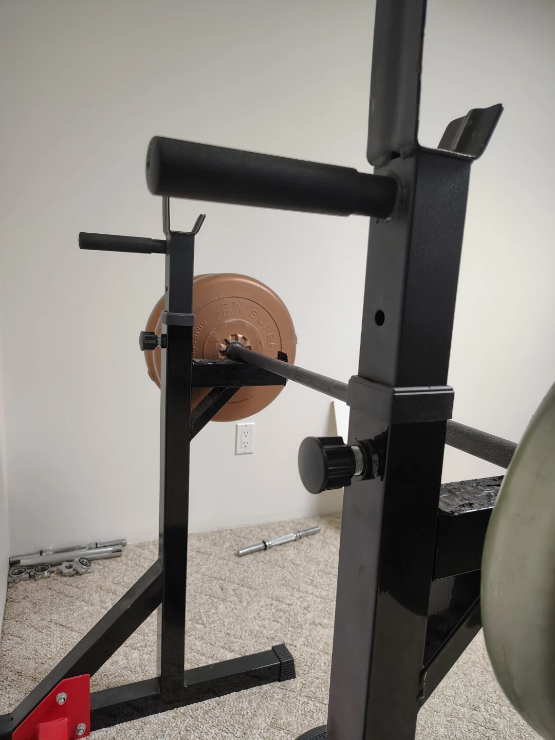 Adjustable Squat Rack (weights not included, were sold) - photo 2
