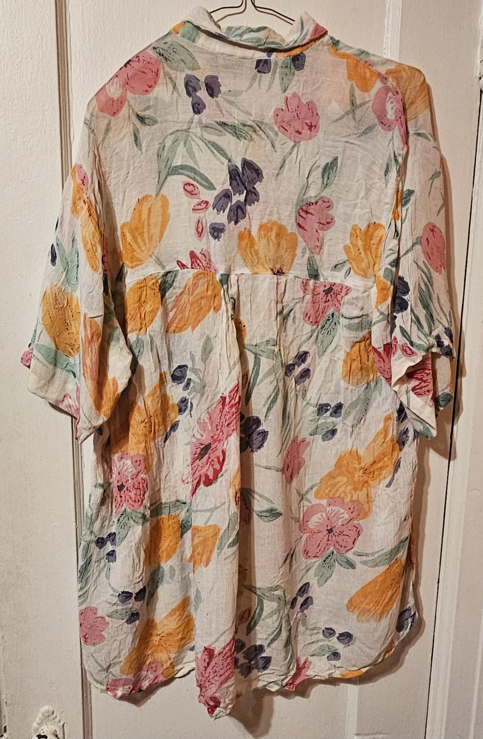 Women's short sleeve blouse - photo 3