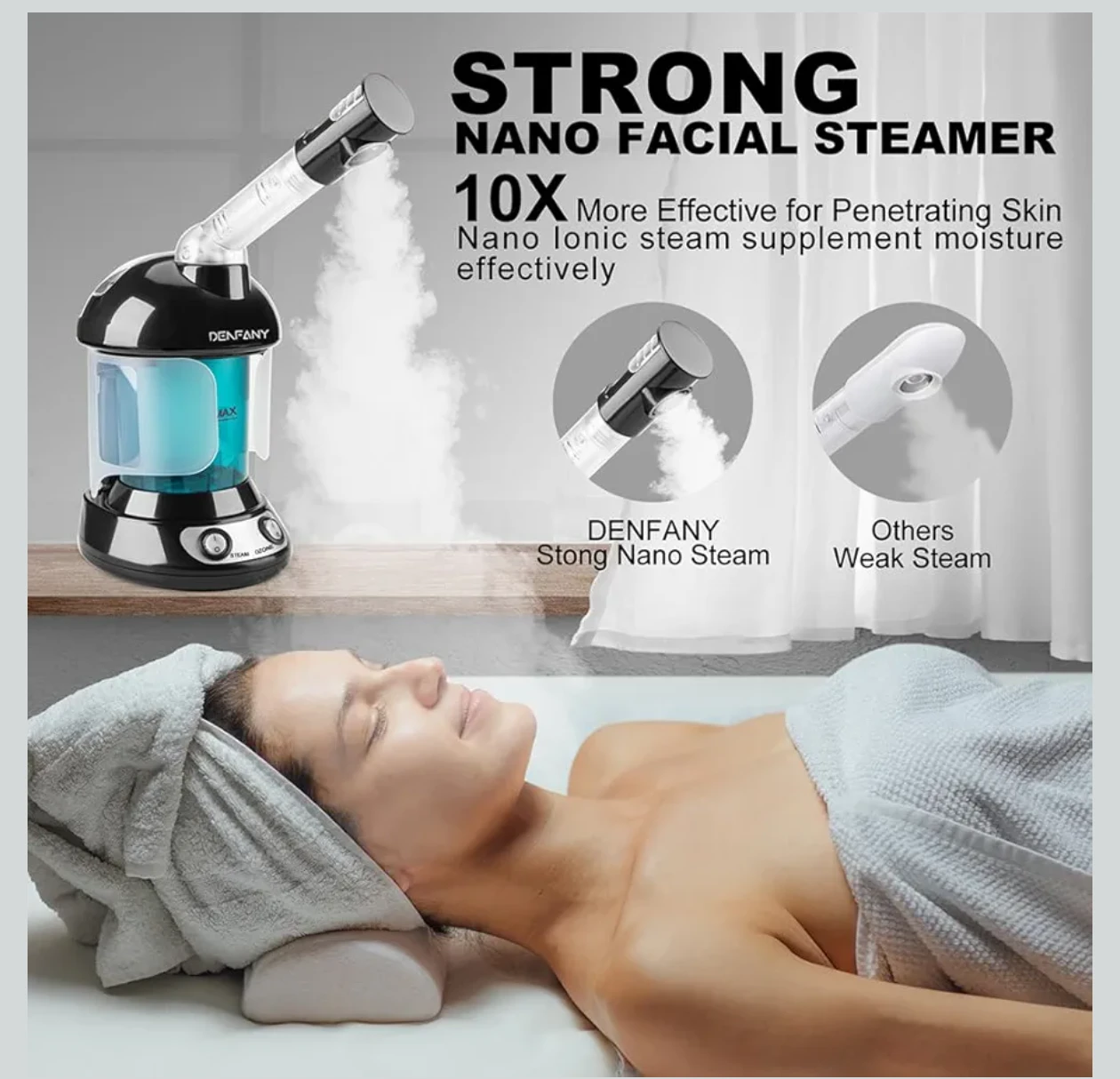 DENFANY Nano Facial Steamer with Ozone Function - photo 3