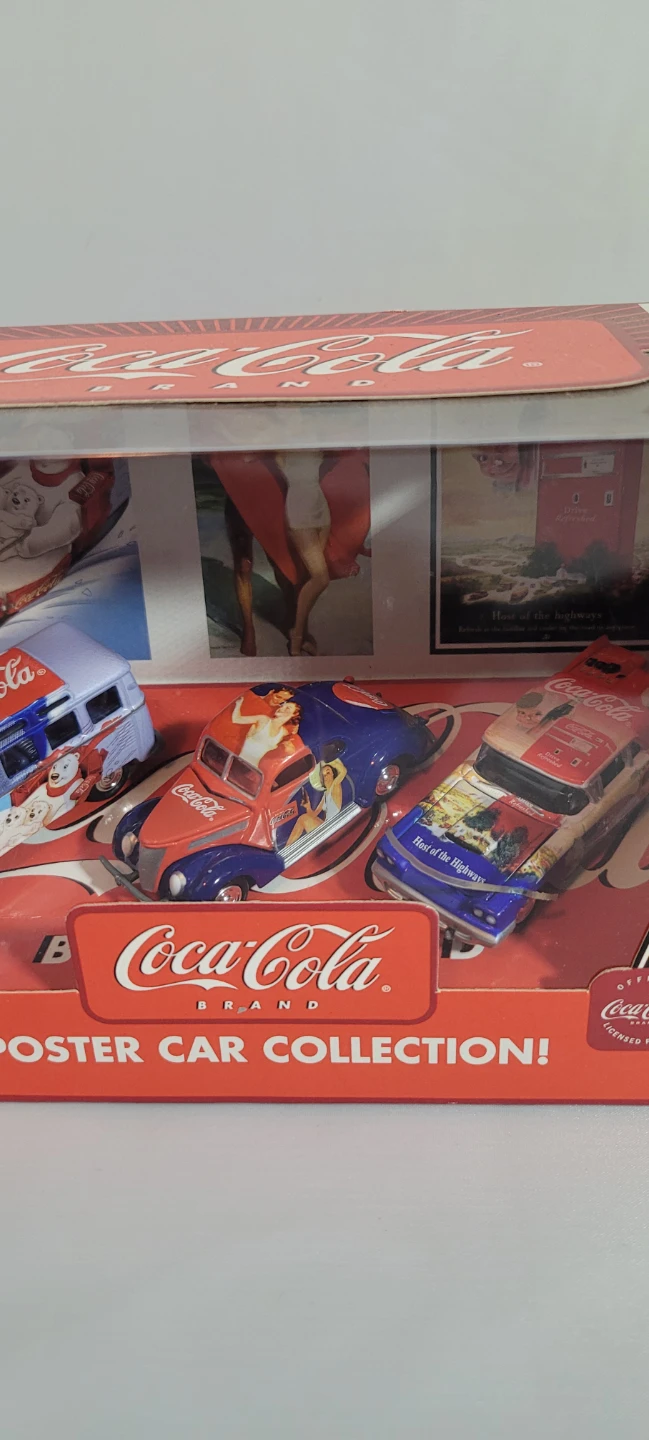 Coca-Cola Poster Car Collection Die-Cast Set - photo 3