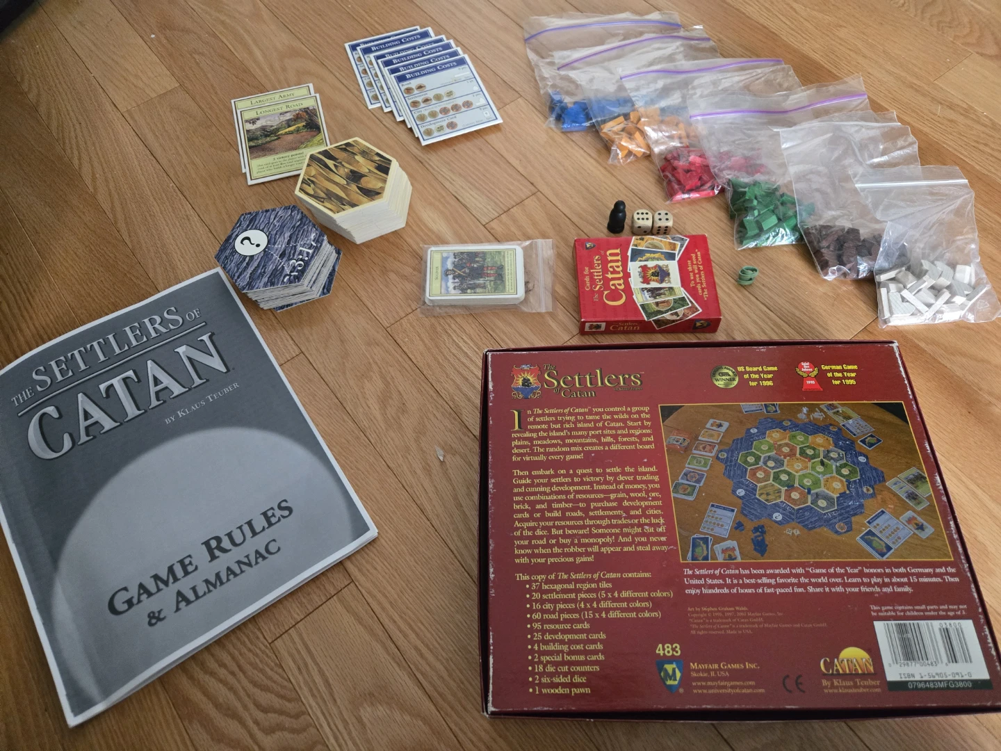 Settlers of Catan 6-Player Bundle (2003) - photo 2