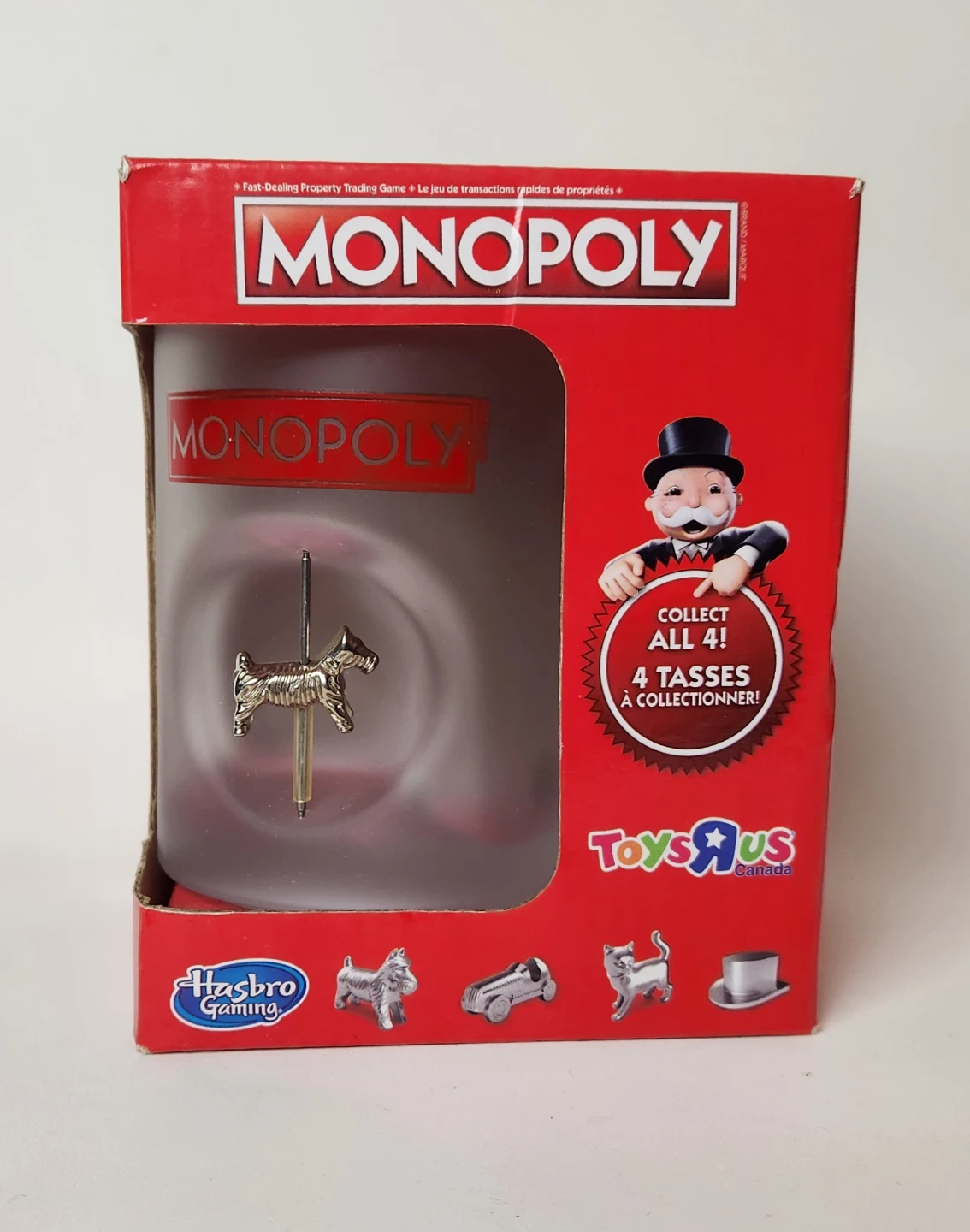 Rare Monopoly Frosted Mug