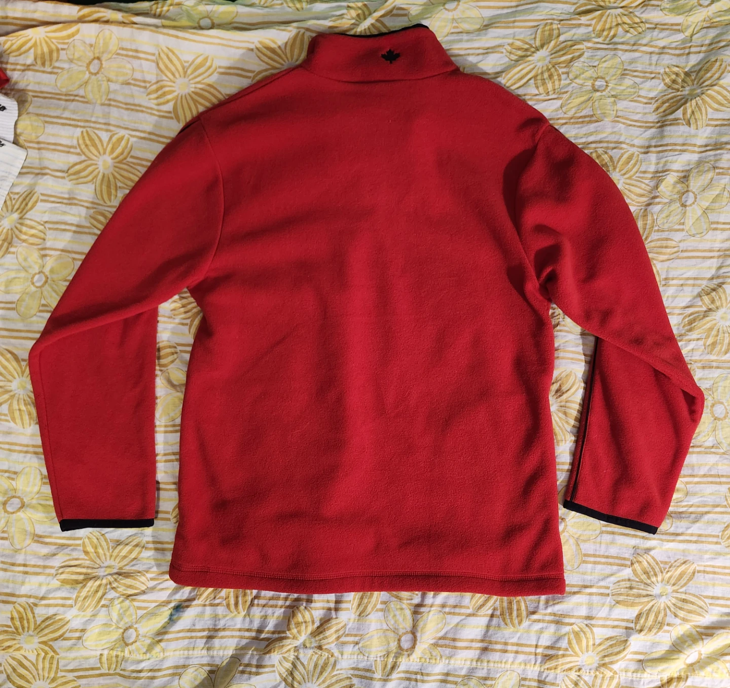 NWT Vintage Old Navy red quarter zip sweatshirt - photo 2