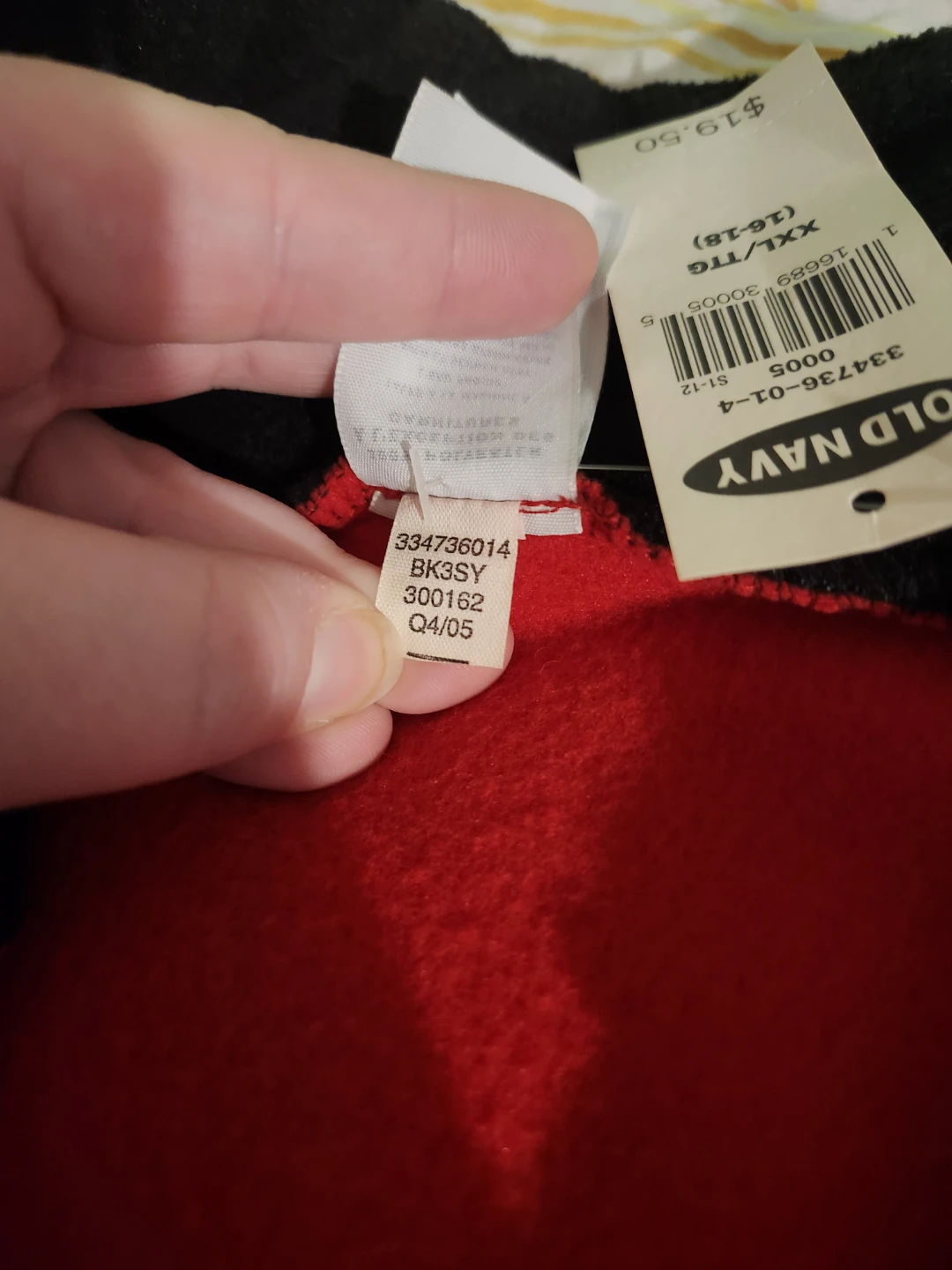NWT Vintage Old Navy red quarter zip sweatshirt - photo 5
