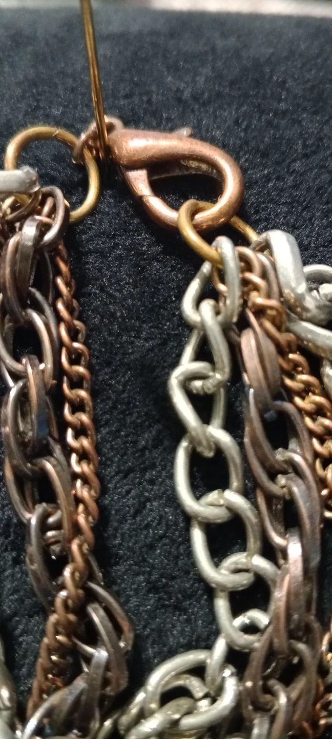 Vintage 🔥 Multi-chain layered bracelet - photo 2