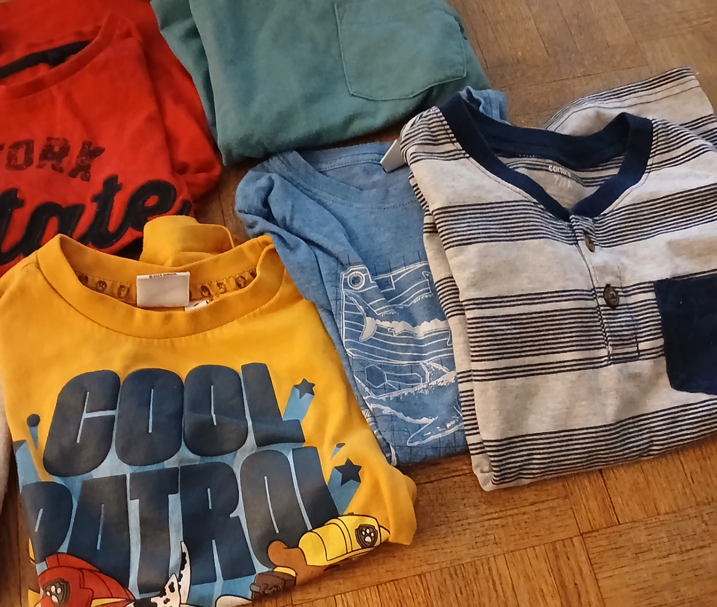 Bundle of 6 Boys T-Shirts size 6 - photo 2