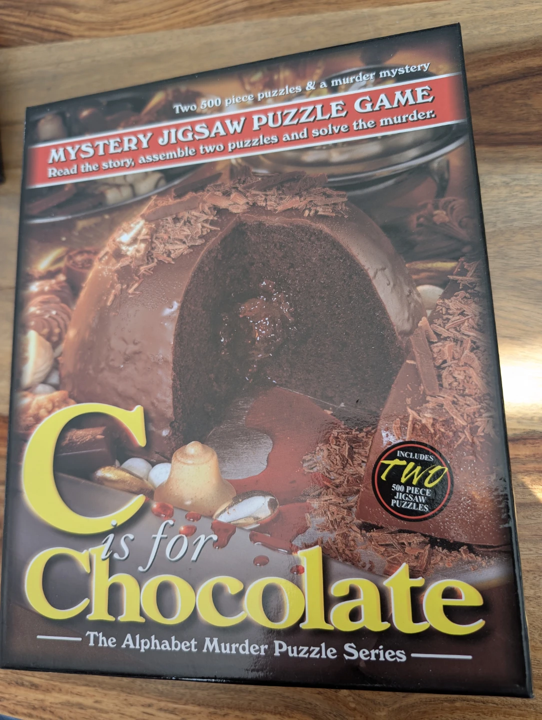 Mystery Jigsaw Puzzle Game - C is for Chocolate