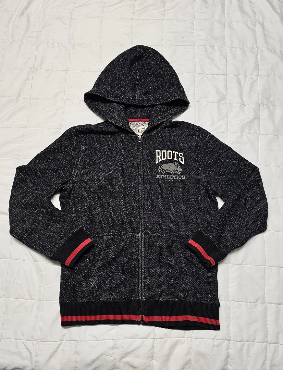 Roots Cabin Athletics Zip-Up Hoodie XL