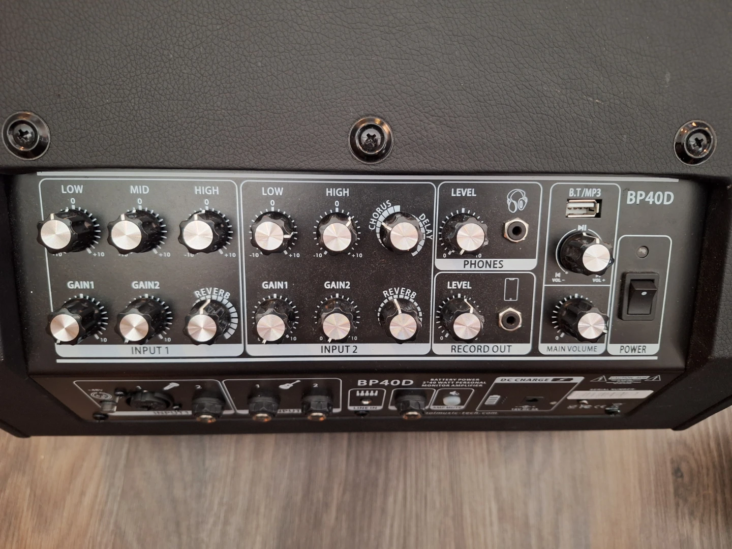 COOLMUSIC BP40D Street Pro 80W Personal Monitor Amplifier - photo 2