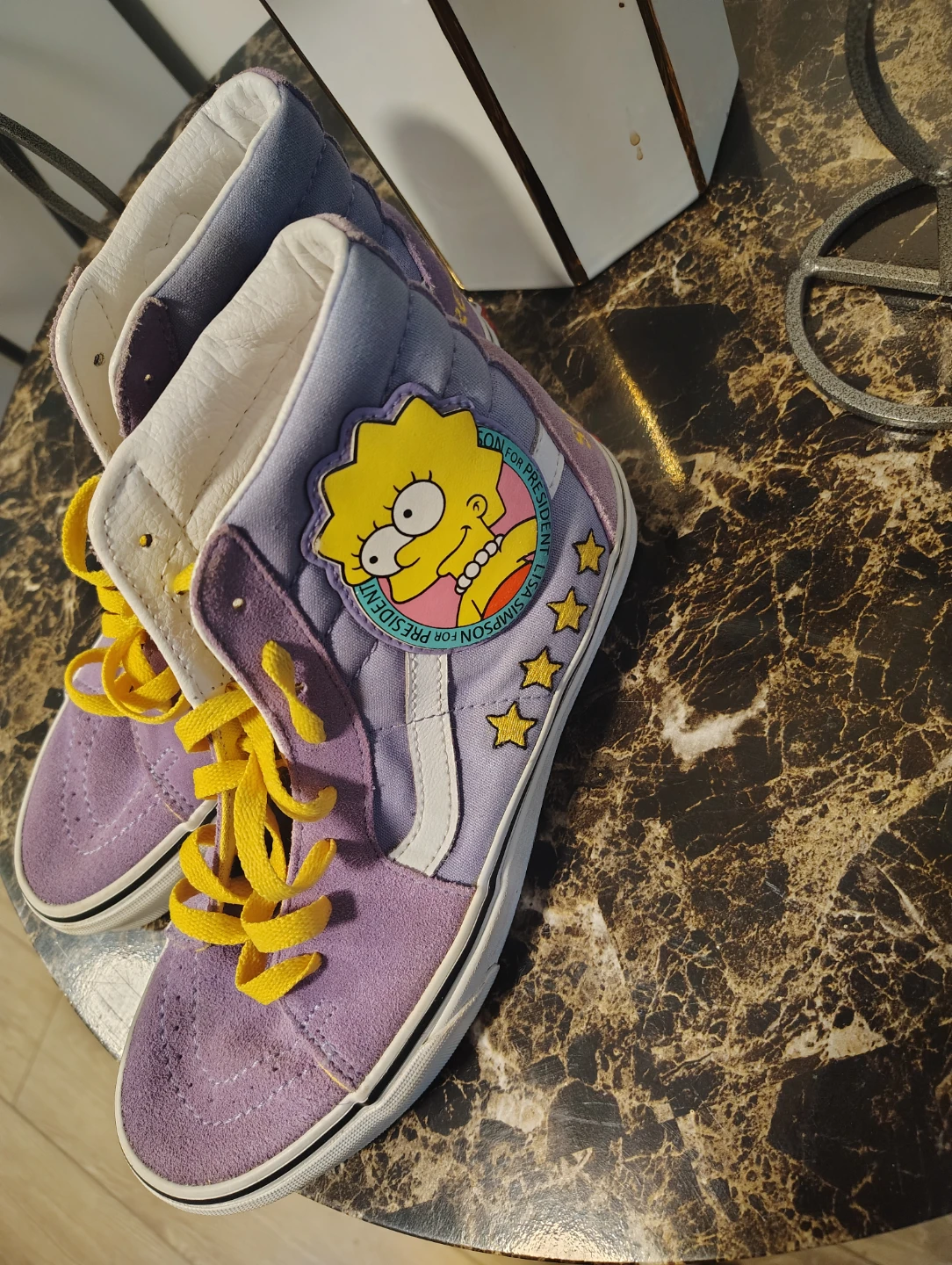 Vans Simpsons Lisa Sk8-Hi Platform Shoes - photo 2