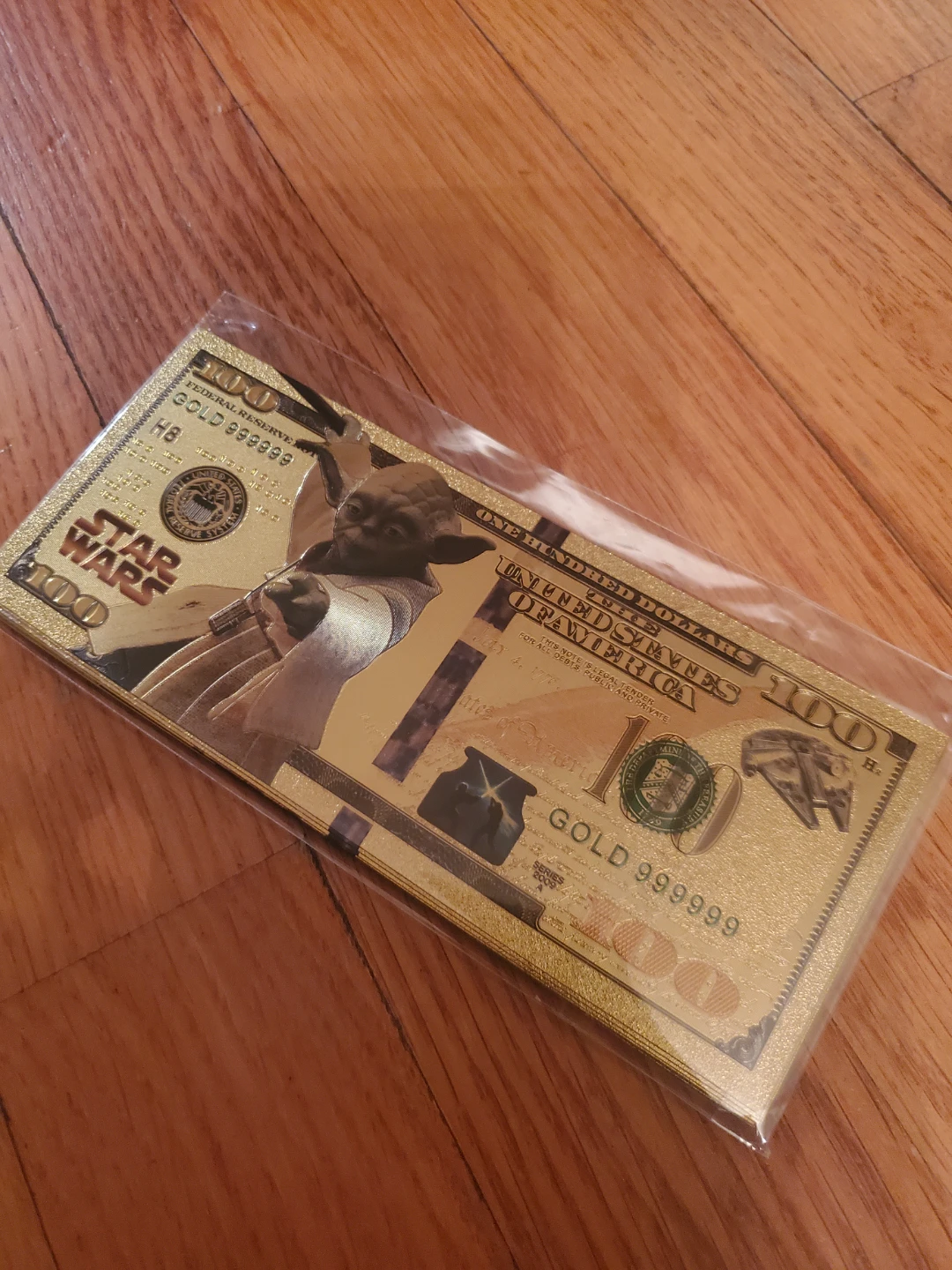 GOLDEN COLLECTABLE STAR WARS BILLS 10 PACK NEW