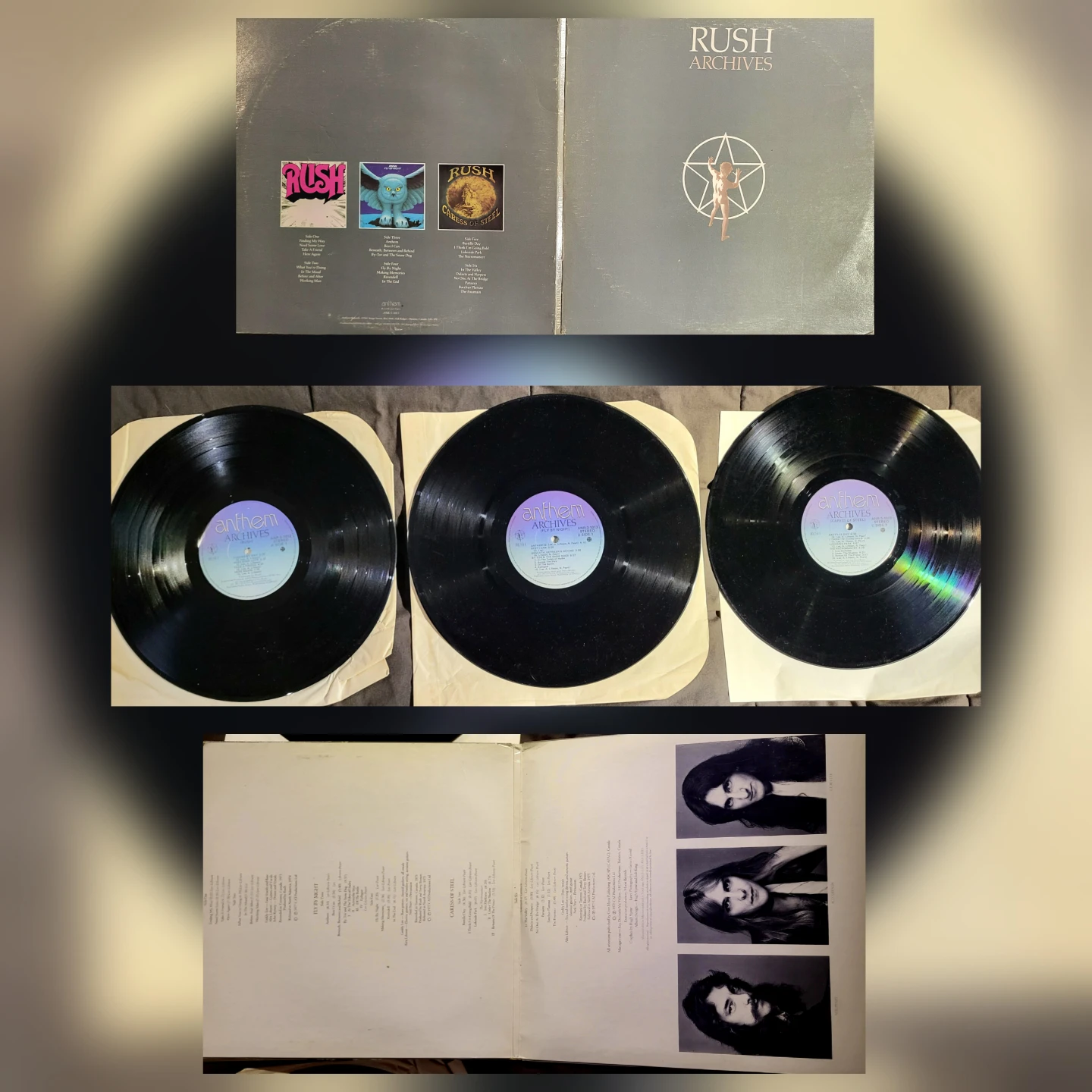 RUSH - 9 Vinyl Records Collection - photo 2
