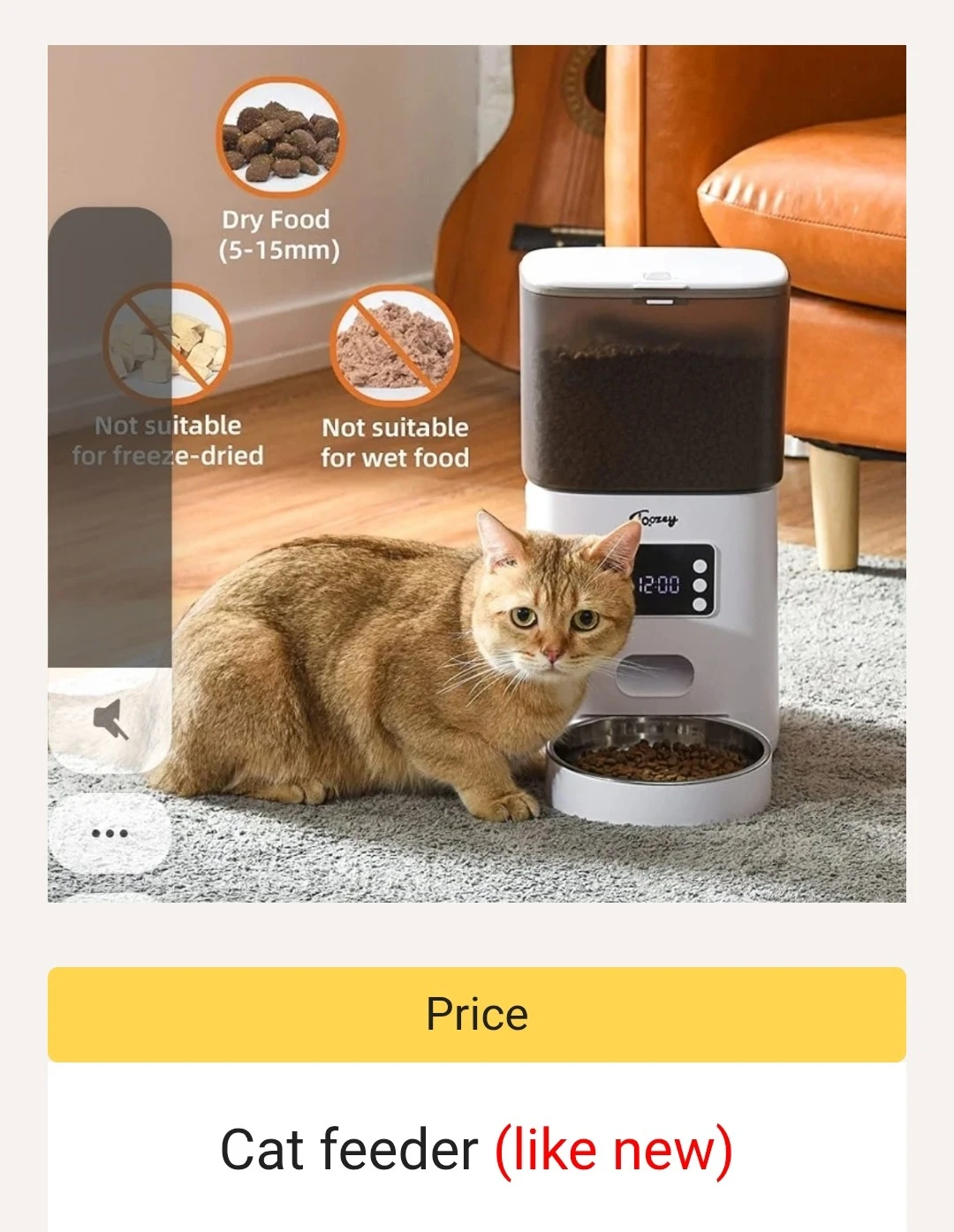 Smart Cat Feeder - 8L Capacity