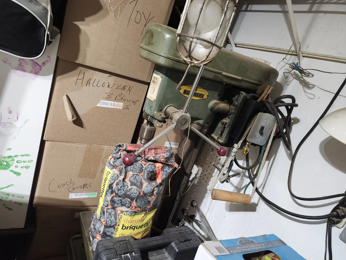 Green WEINARD Drill Press