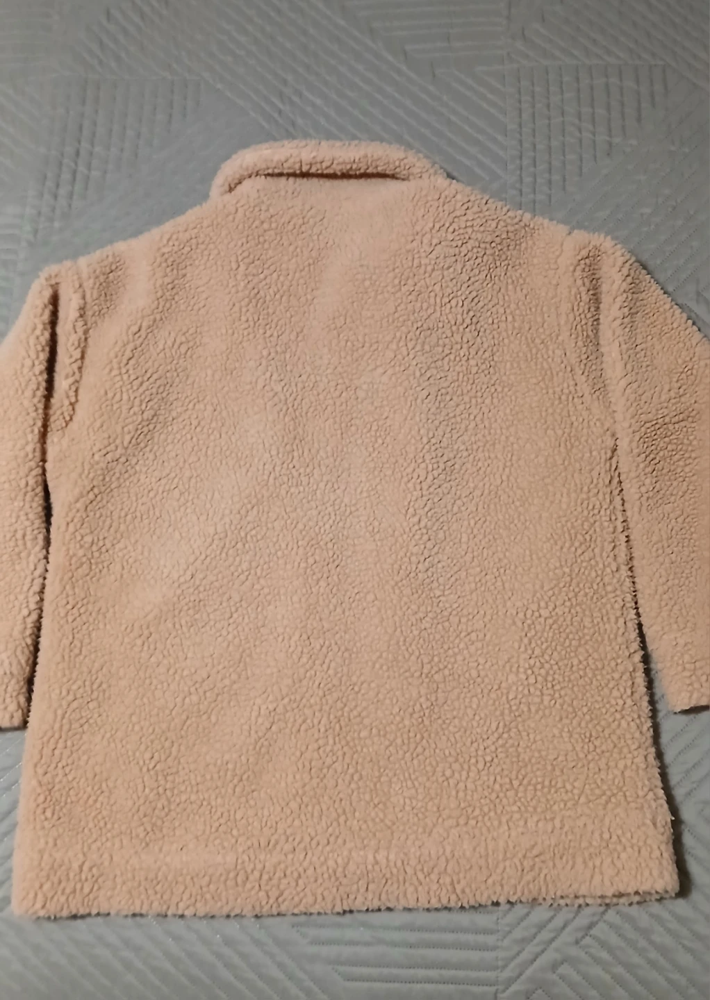 Like New Tan Teddy Jacket, Lined - photo 2