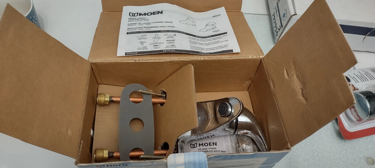 MOEN L84683 Touch Control Bathroom Faucet Chrome - photo 5