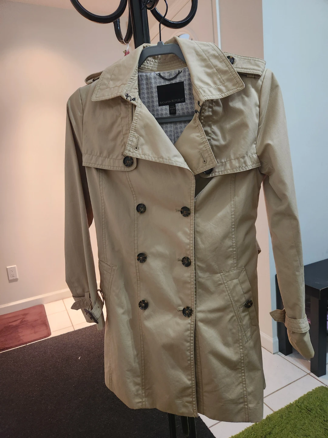 Banana Republic Petite Trench Coat XS/TP - photo 3