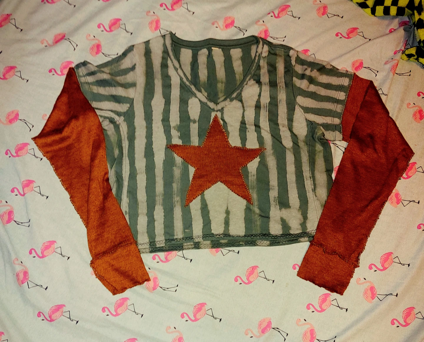 Striped long sleeve shirt