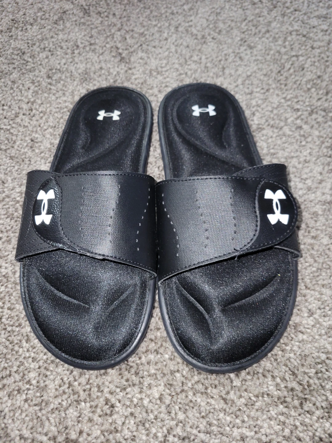 Under Armour Black Slides - photo 2