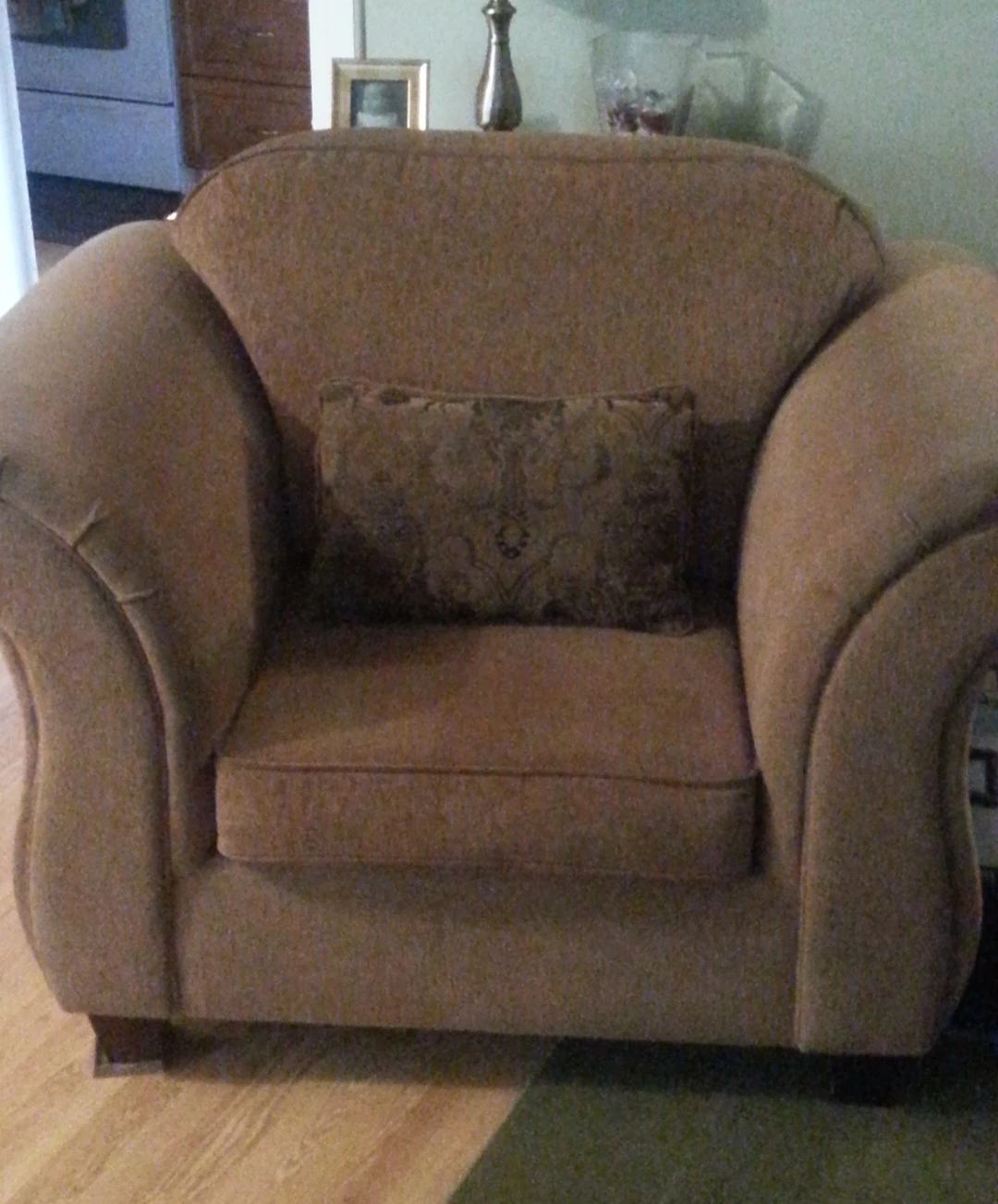 3 piece sofa set with pillows - photo 4