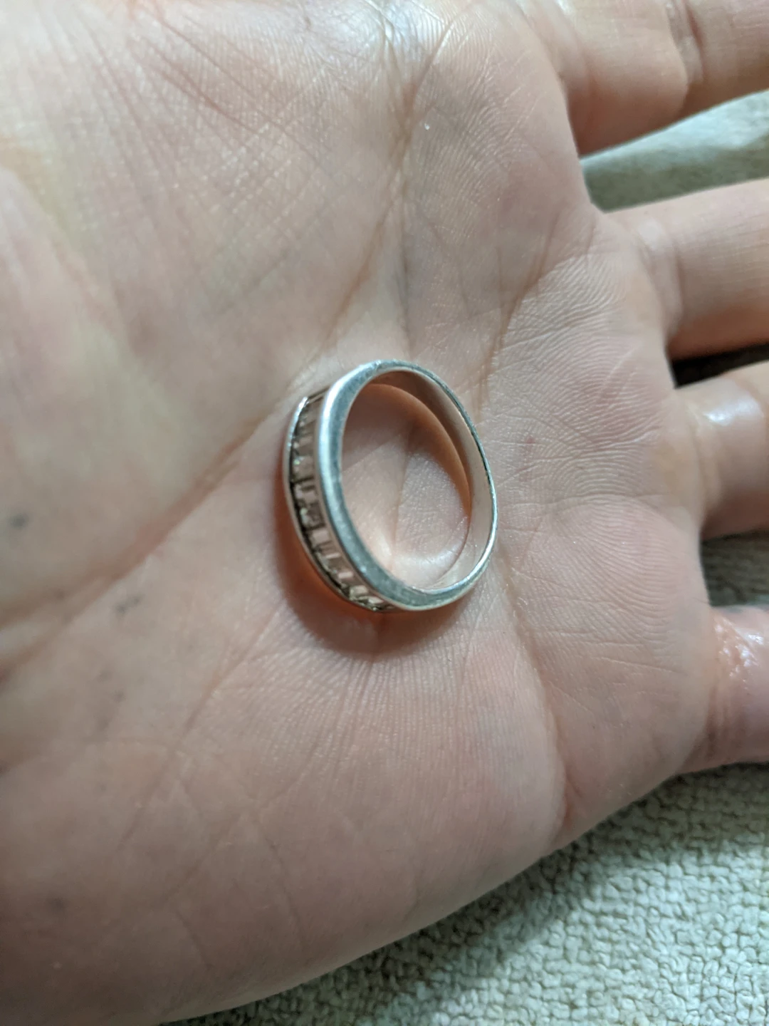 Sterling Silver Baguette Ring - photo 2