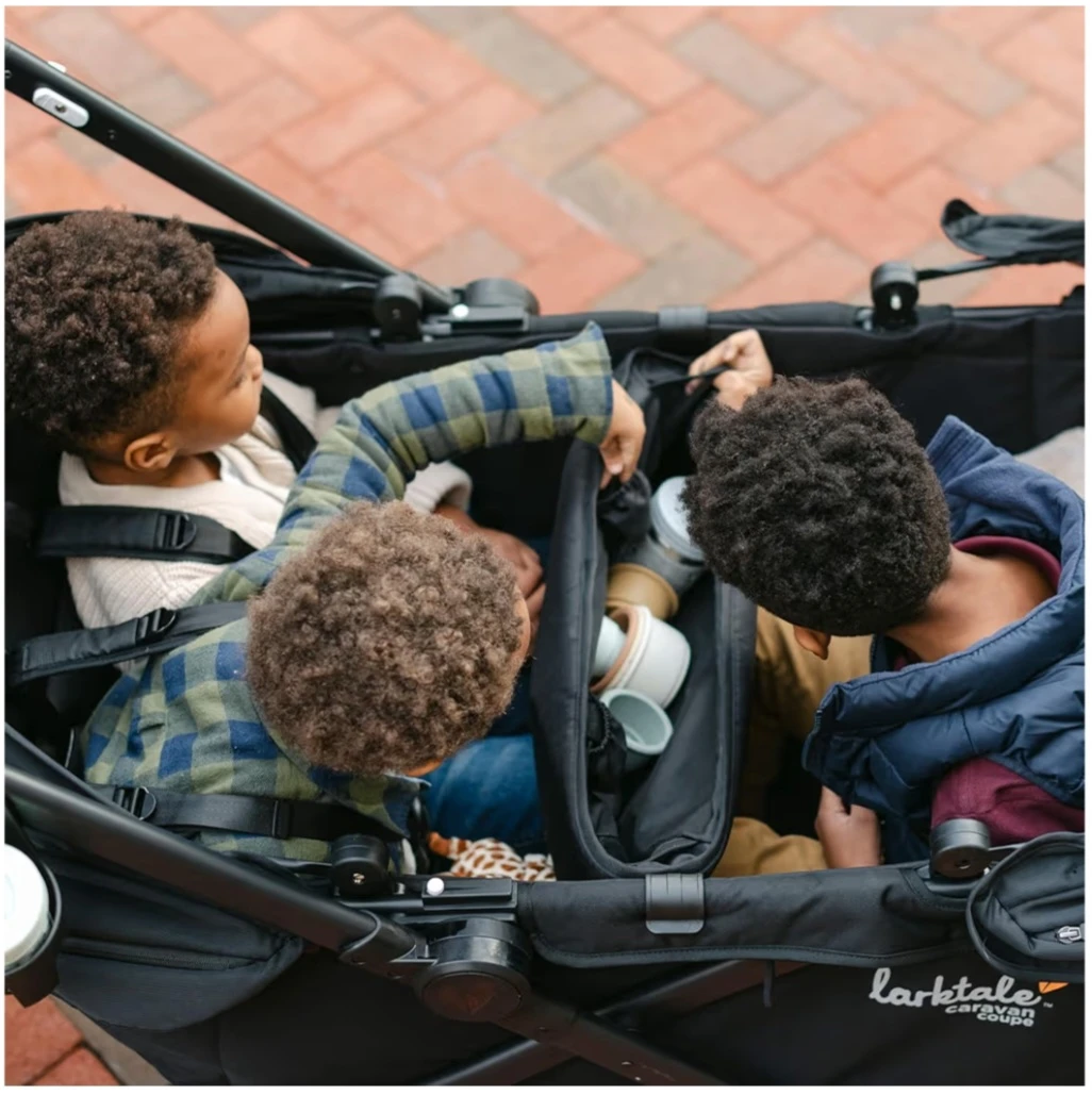 Larktale Caravan Coupe Quad V2 Double Stroller - photo 3